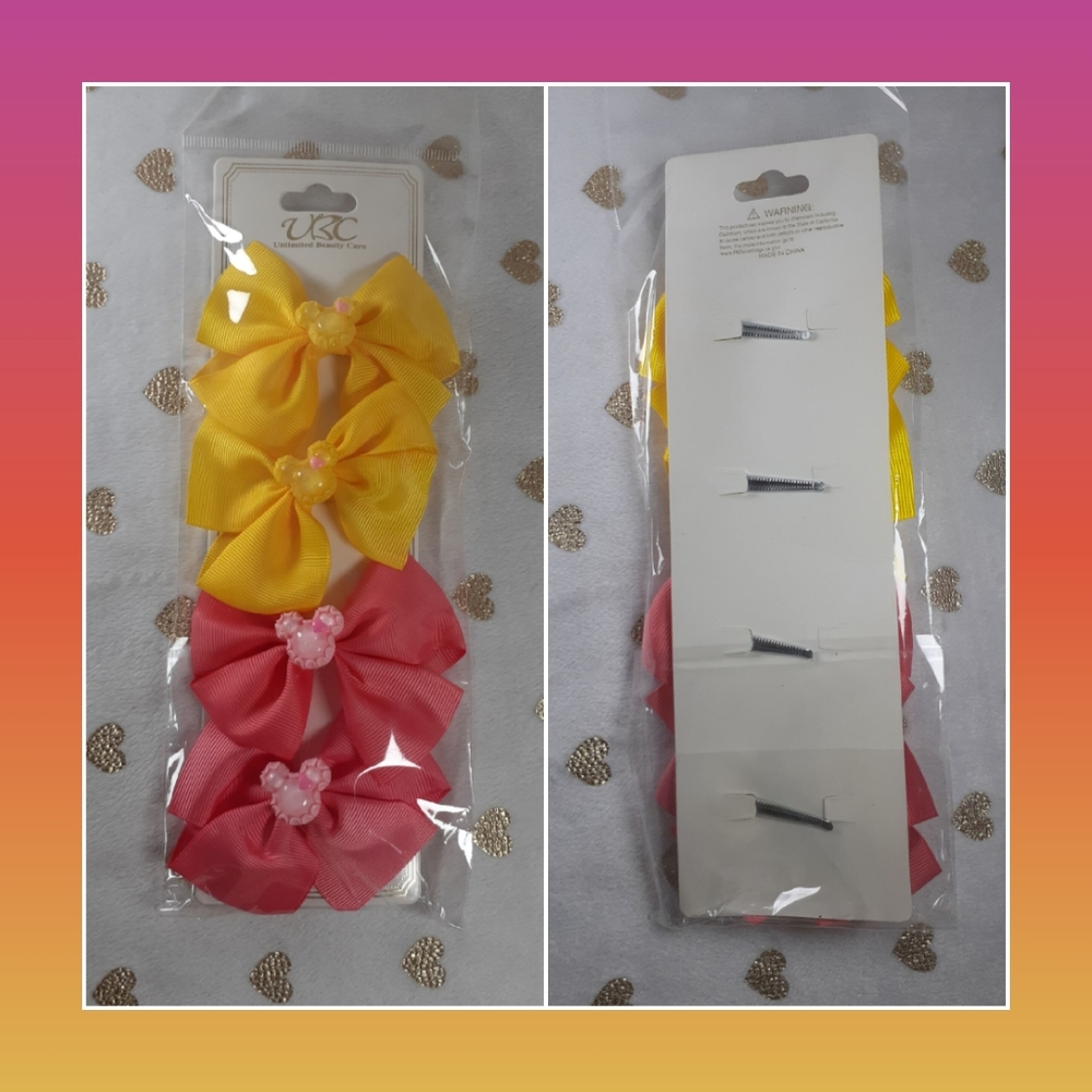 ✂️10/$40 *NIP* Kids Hair Bow Clips